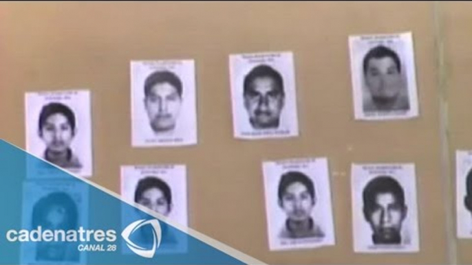 PGR ofrece recompesa por paradero de normalistas de Ayotzinapa