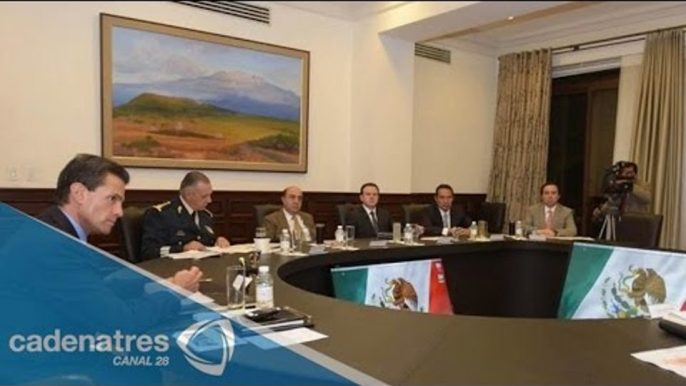 Peña Nieto se reúne con los familiares de normalistas desaparecidos