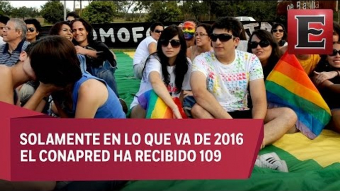 Más de 900 quejas por homofobia en México desde 2011