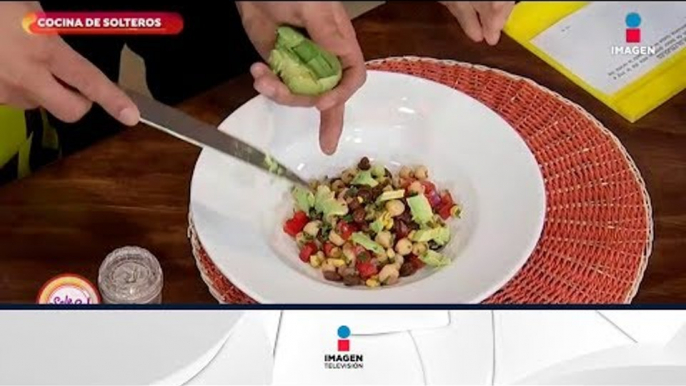 Cocina de solteros: ensalada de frijoles | Sale el Sol