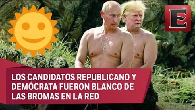 Los memes del tercer y último debate entre Trump y Hillary