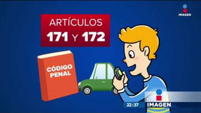 CÁRCEL a quienes vayan "mensajeando" mientras conducen