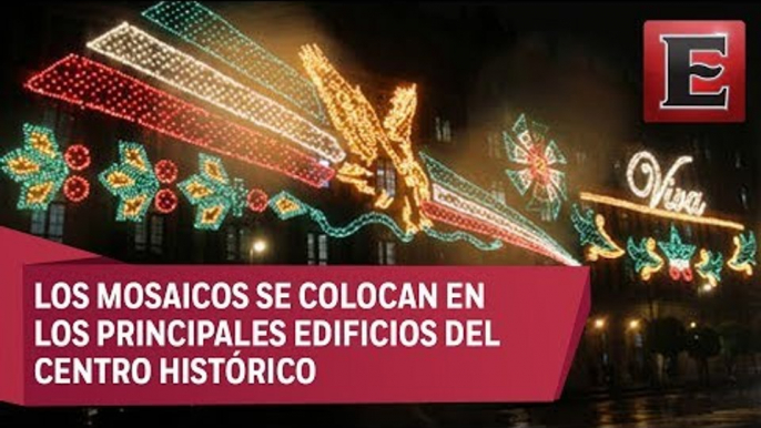 Adornos patrios: emblema de la Ciudad de México