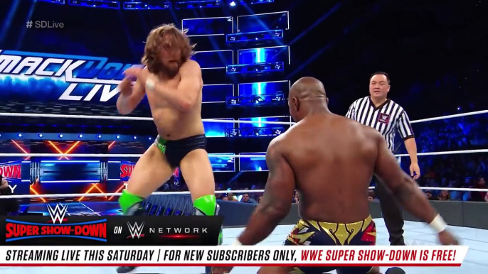 Daniel Bryan vs. Shelton Benjamin_ SmackDown LIVE, Oct. 2, 2018