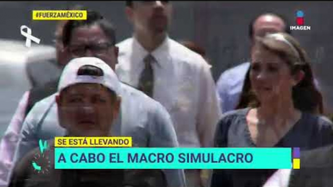 Así se vivió el macro simulacro en Imagen Televisión | De Primera Mano