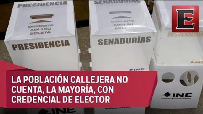 Preferencias electorales de la población en situación de calle