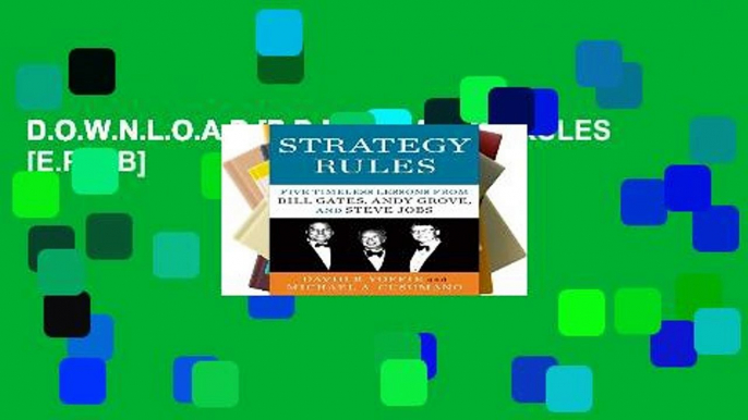 D.O.W.N.L.O.A.D [P.D.F] STRATEGY RULES [E.P.U.B]