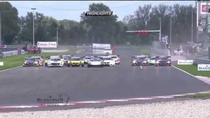 Blancpain Sprint Series - Main Race - Slovakia - Short Highlights