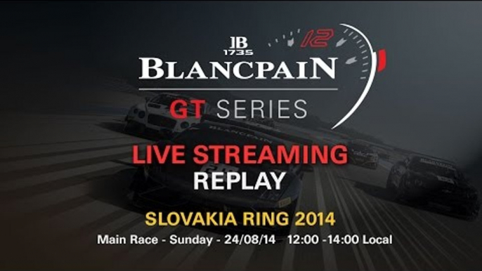 Blancpain Sprint Series - Main Race - Slovakia - 2014