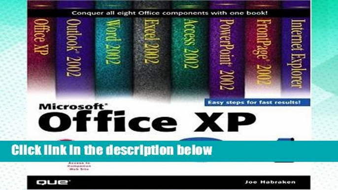 F.R.E.E [D.O.W.N.L.O.A.D] Microsoft Office XP 8-in-1 [E.P.U.B]