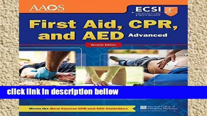 Library  Advanced First Aid, CPR, and AED (Orange Book)