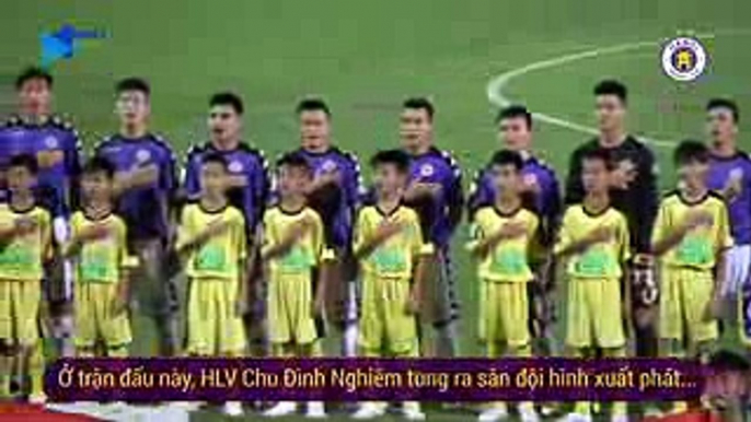 Thắng nhẹ Bình Dương, CLB Hà Nội tiếp tục nối dài những kỷ lục tại V.League 2018  HANOI FC