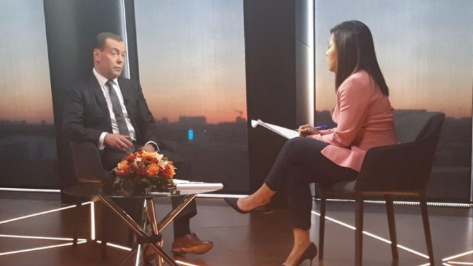 Watch: Russian PM talks sanctions and anti-Russian sentiment exclusively with Euronews