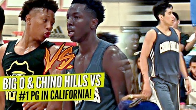 Will Pluma vs #1 PG In California Boogie Ellis!! Chino Hills vs Mission Bay BATTLE at The League!