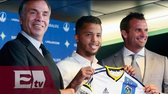 Cálida bienvenida de L.A. Galaxy a Giovani dos Santos/  Gerardo Ruíz