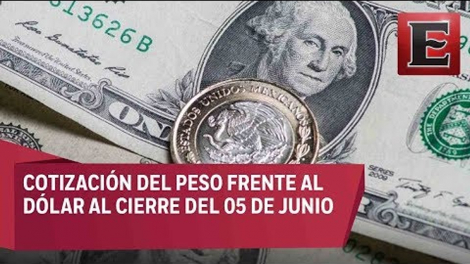 Así cerró el peso frente al dólar