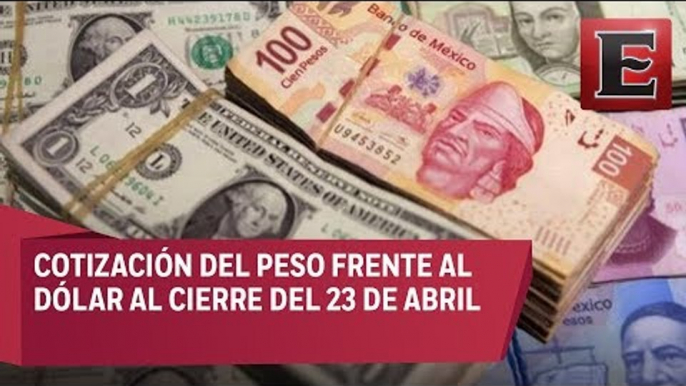 Así cerró el peso frente al dólar