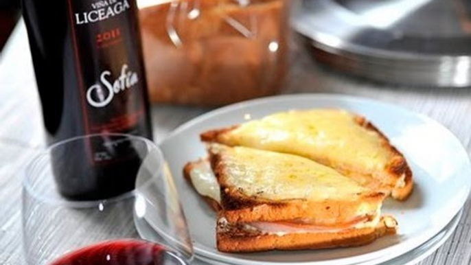 Croque Monsieur - Viña Liceaga - Recetas de cocina faciles y economicas - Recetas de desayunos