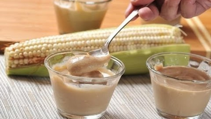 Dulce de elote - Corn dessert - Recetas de postres fáciles