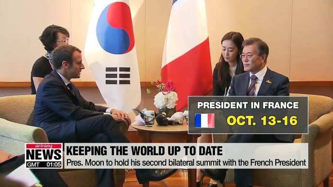 Pres. Moon to firm up support from European nations on his peace initiative on Korean Peninsula