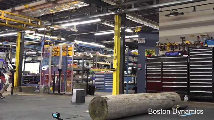 Atlas : le robot de Boston Dynamics fait du parkour
