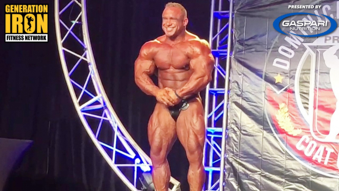 Jose Raymond Posing At The Dominican Republic Pro 2018