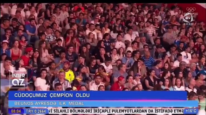 15 yaşlı cüdoçumuzun çempion olduğu an...Həqiqətən himnimiz möhtəşəmdir! Bizə qələbə çox yaraşır!PAYLAŞAQ..!!!