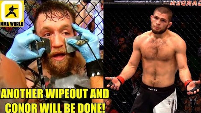 In The Rematch with Khabib if Conor McGregor gets wiped out again then he'll be done,Joe Rogan