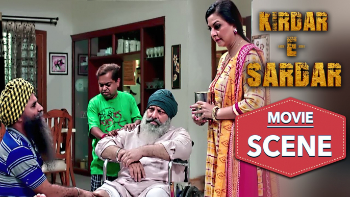 Kirdar-E-Sardar | Punjabi Movie Scene | Gurpreet Kaur Chadha | New Punjabi Movies | Yellow Music