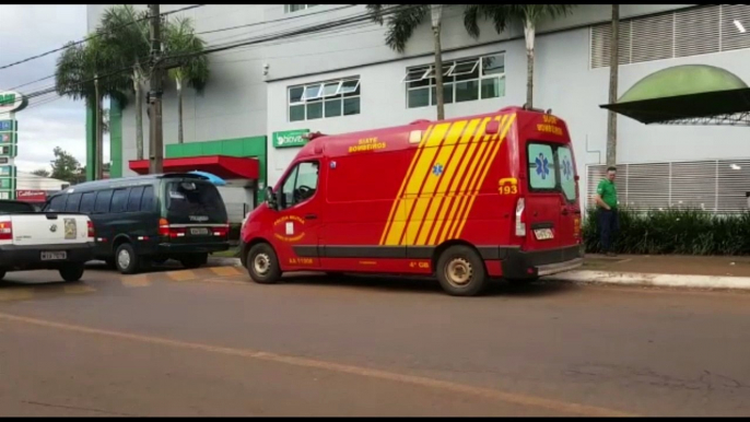 Passageiro do transporte coletivo é socorrido pelo Siate