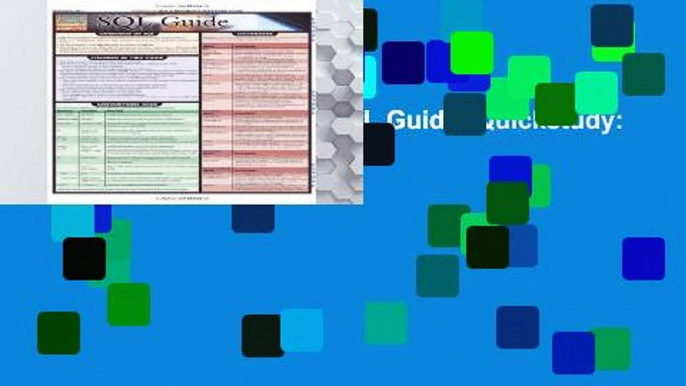D.O.W.N.L.O.A.D [P.D.F] SQL Guide (Quickstudy: Computer) [E.P.U.B]