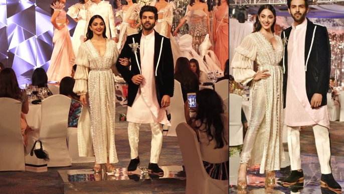 Kartik Aaryan और Kiara Advani ने Manish Malhotra के Show Stopper बनकर लगाई आग | Boldsky