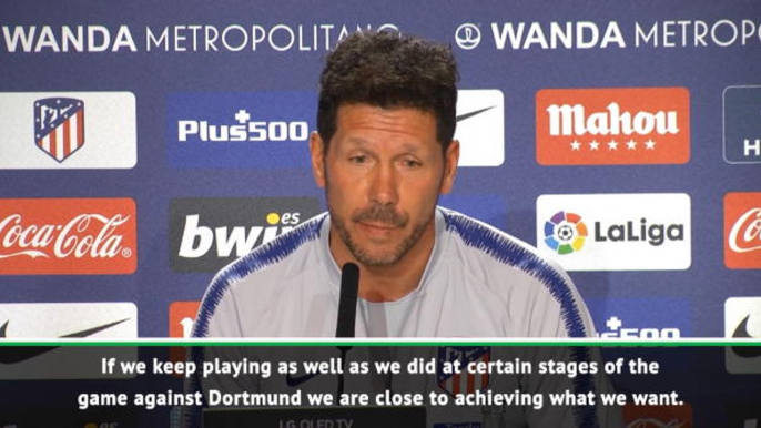 Simeone not listening to critics after suffering biggest Atletico defeat