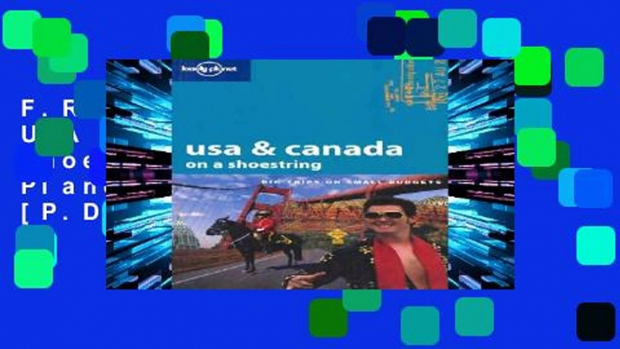 F.R.E.E [D.O.W.N.L.O.A.D] USA and Canada on a Shoestring (Lonely Planet Shoestring Guide) [P.D.F]