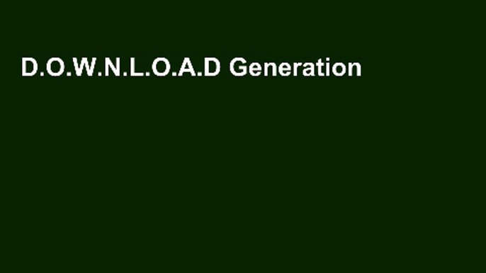 D.O.W.N.L.O.A.D Generation to Generation: Life Cycles of the Family Business [Read's_O.n.l.i.n.e]