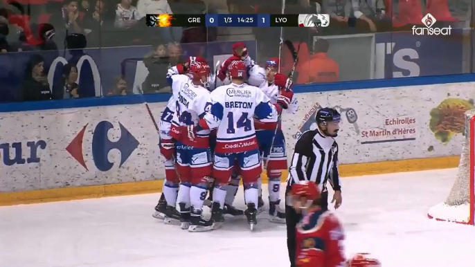 Brûleurs de Loups Grenoble - Lions de Lyon (9-2) : les buts en vidéo