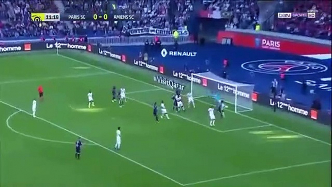 Résumé PSG vs Amiens But Marquinhos 1-0