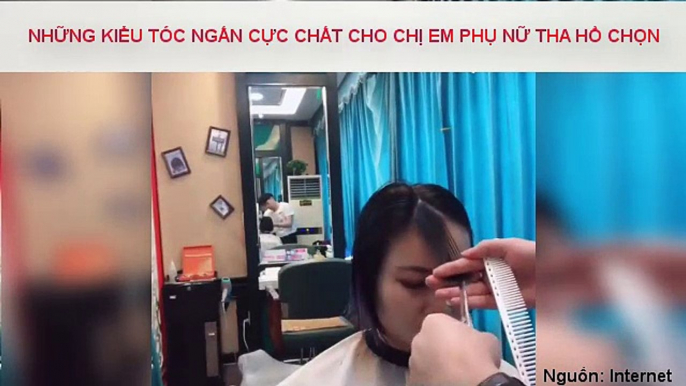 NHỮNG KIỂU TÓC NGẮN CỰC CHẤT CHO CHỊ EM PHỤ NỮ THA HỒ CHỌN