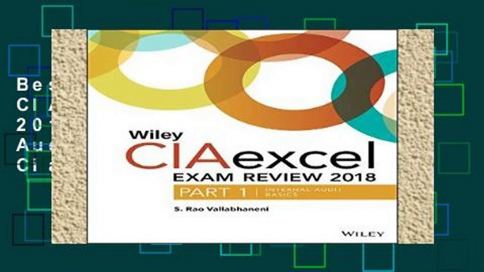 Best product  Wiley CIAexcel Exam Review 2018, Part 1: Internal Audit Basics (Wiley Cia Exam Review)