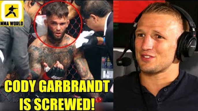 Cody Garbrandt's UFC Career has been ruined he is screwed at 135lbs,Joe Rogan on Conor McGregor