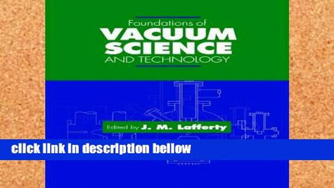 Best product  Vacuum (Foundations of Vacuum Science   Technology)