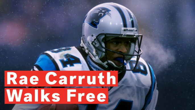 Former Carolina Panthers Wide Receiver Rae Carruth Walks Free