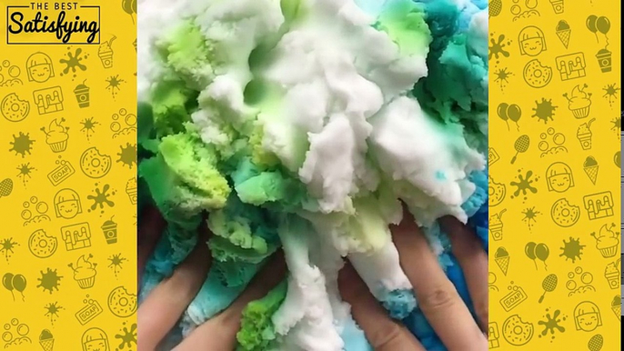 MOST SATISFYING CLOUD SLIME VIDEO l Most Satisfying Cloud Slime ASMR Compilation 2018