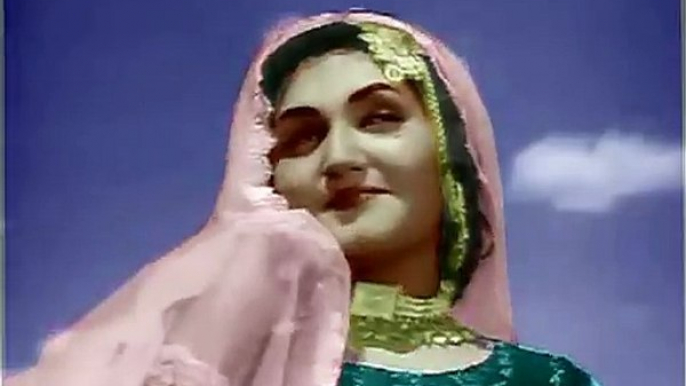 Clip in Color - Way Aa Kay Tur Jaan Waleya - Noor Jehan - Film Nooraan