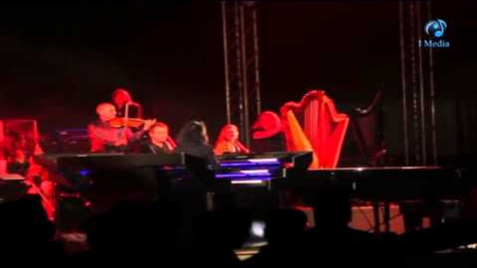 Yanni Concert In Egypt | حفل الموسيقار ياني في مصر - شاهد أروع عزف على الكمان في الحقل - روعة