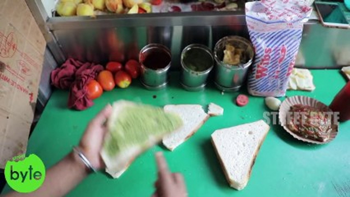 CHEESE JUMBO SANDWICH | AMAZING INDIAN STREET FOOD | MUMBAI SANDWICH