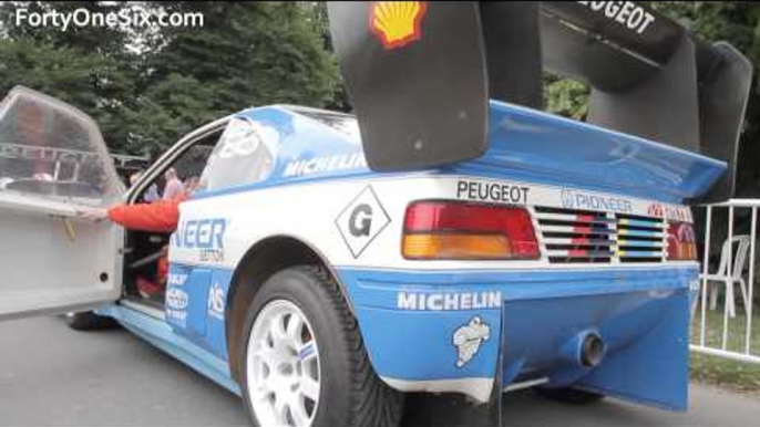 Peugeot 405 T16 Pikes Peak - Festival of Speed 2013