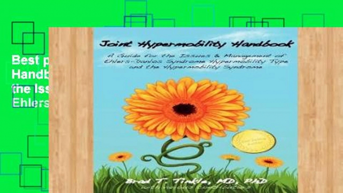 Best product  Joint Hypermobility Handbook-  A Guide for the Issues   Management of Ehlers-Danlos