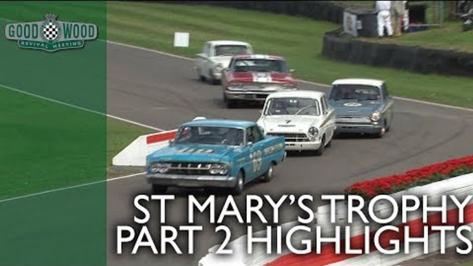 St. Mary's Trophy Part 2 Highlights | Goodwood Revival 2018