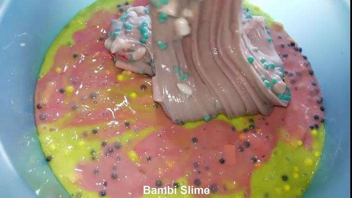 GIANT SLIME SMOOTHIE - THROW OLD SLIME - SATISFYING RELAXING SLIME ASMR VIDEO